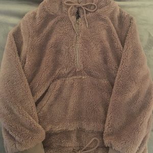 Fuzzy hoodie